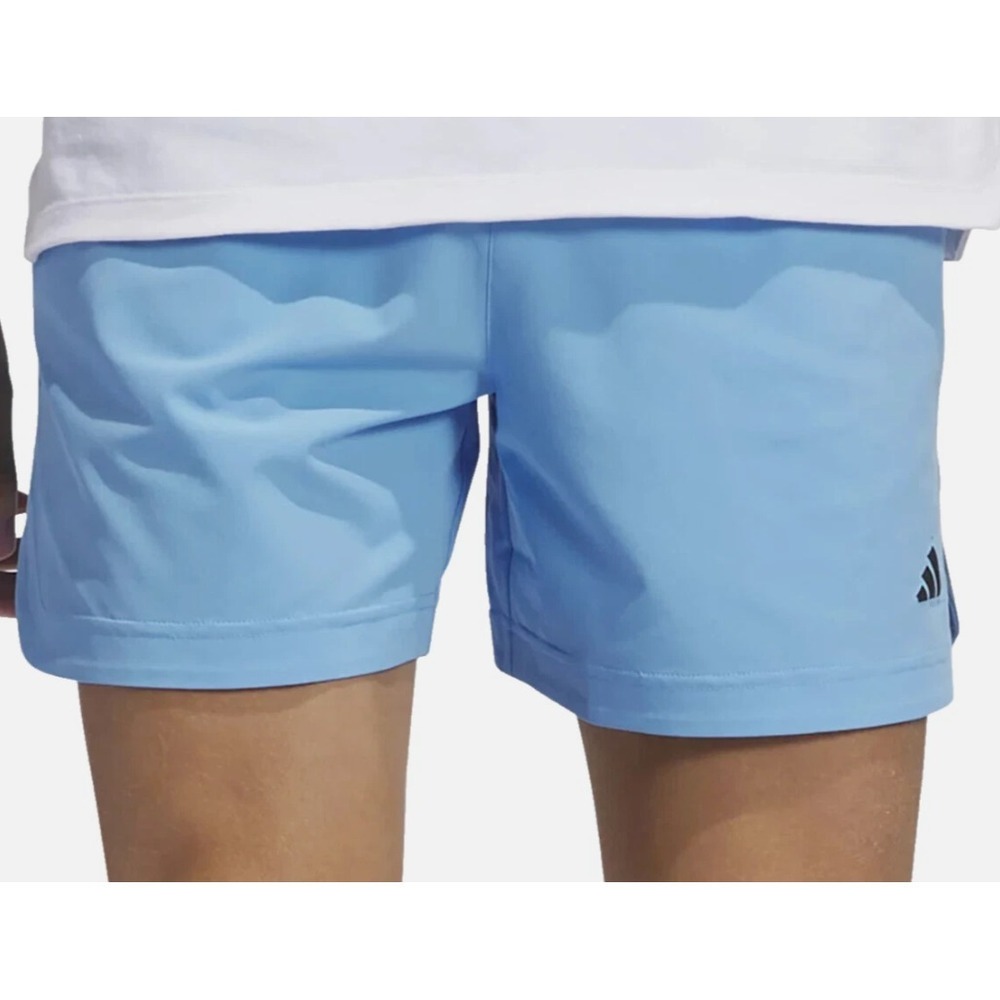 adidas® (Men's SMALL) Axis™ Woven 7-Inch Training Shorts in Blue Burst‎ - $40